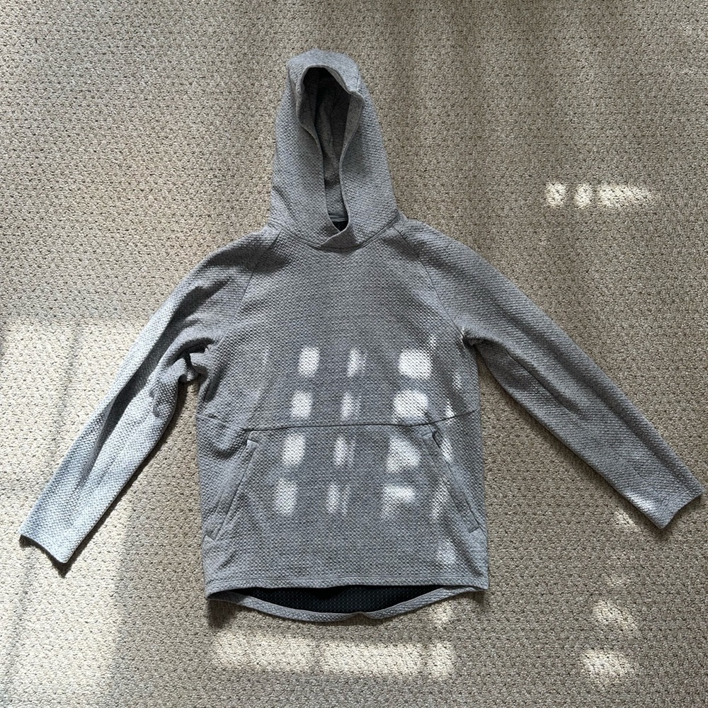 Lululemon Athletica At Ease Hoodie Size Medium Gray